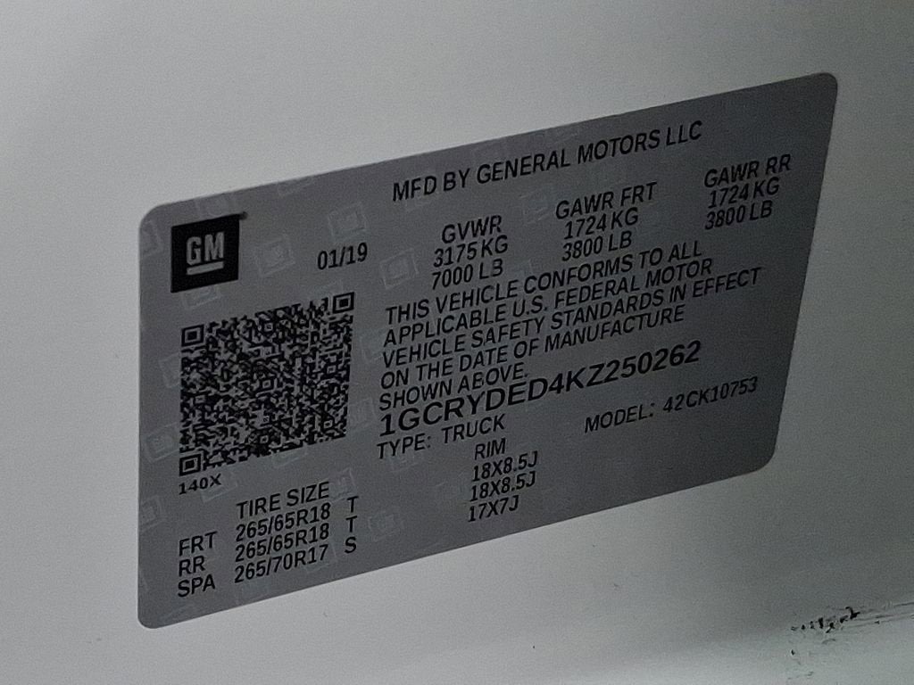 2019 Chevrolet Silverado 1500 LT