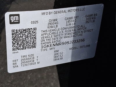 2025 GMC Acadia Elevation