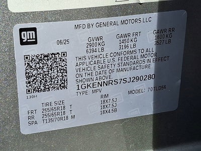 2025 GMC Acadia Elevation