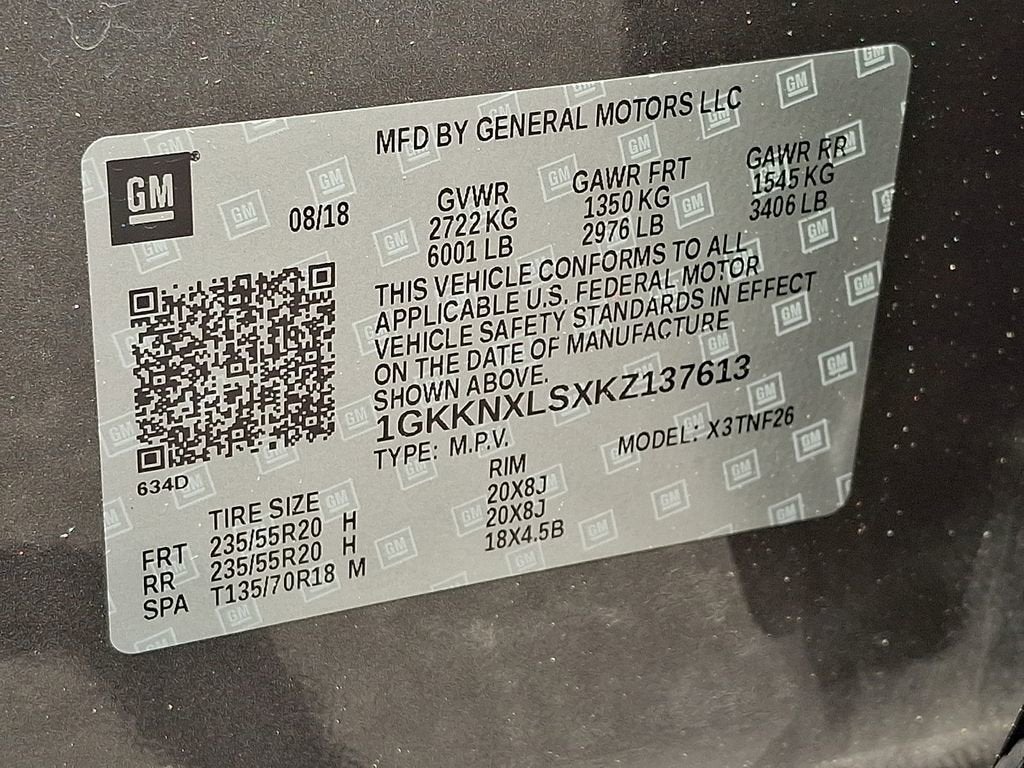 2019 GMC Acadia Denali