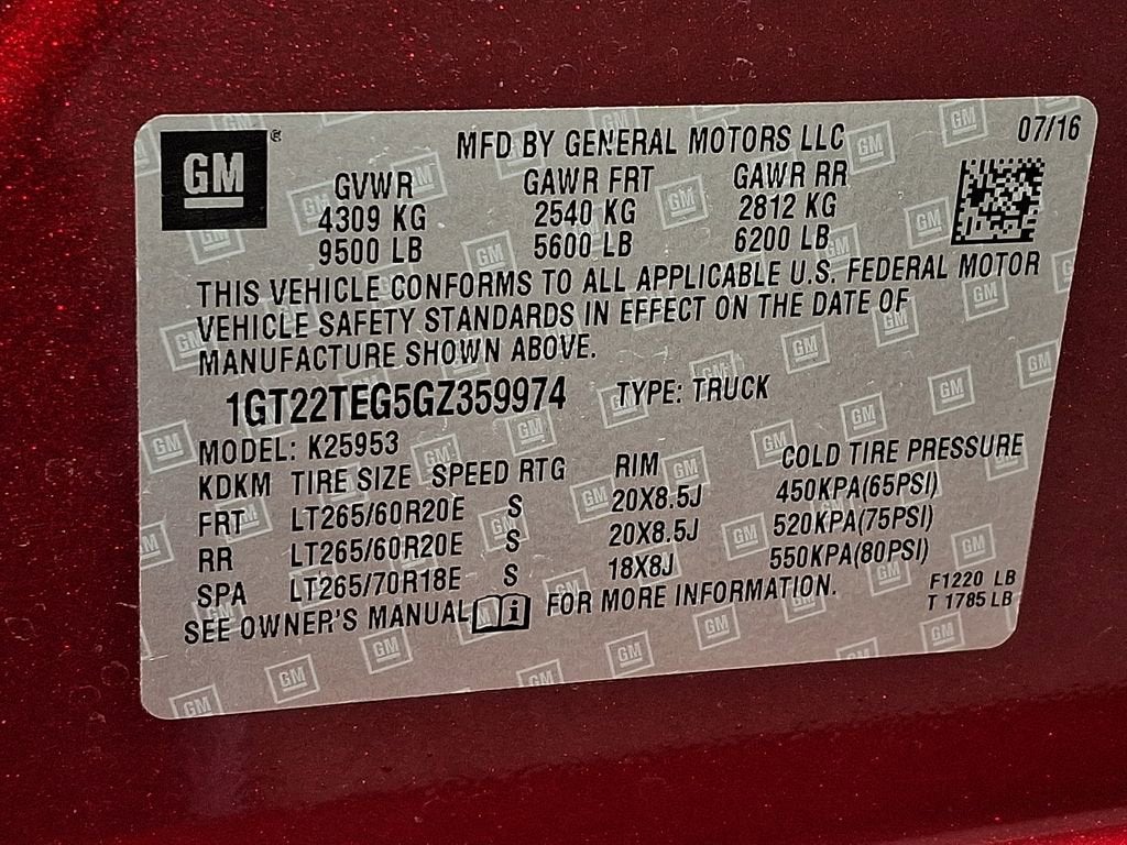 2016 GMC Sierra 2500 HD SLT