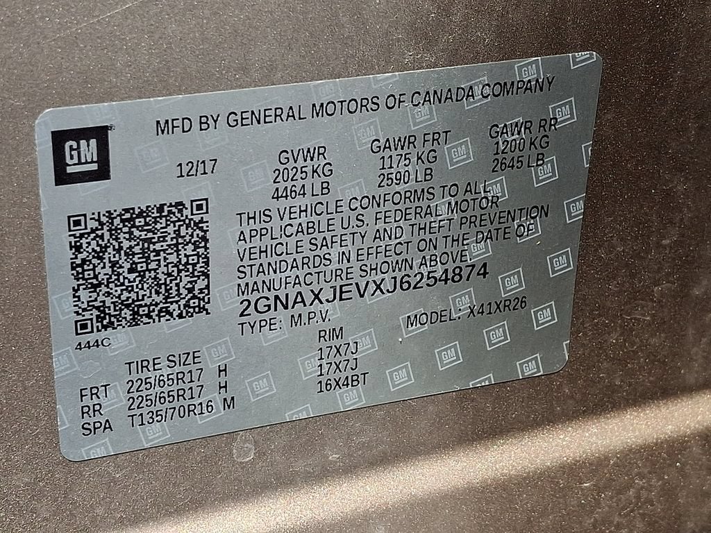 2018 Chevrolet Equinox LT