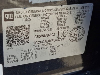 2023 Chevrolet Silverado 1500 LT Trail Boss