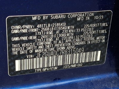 2024 Subaru Crosstrek Premium