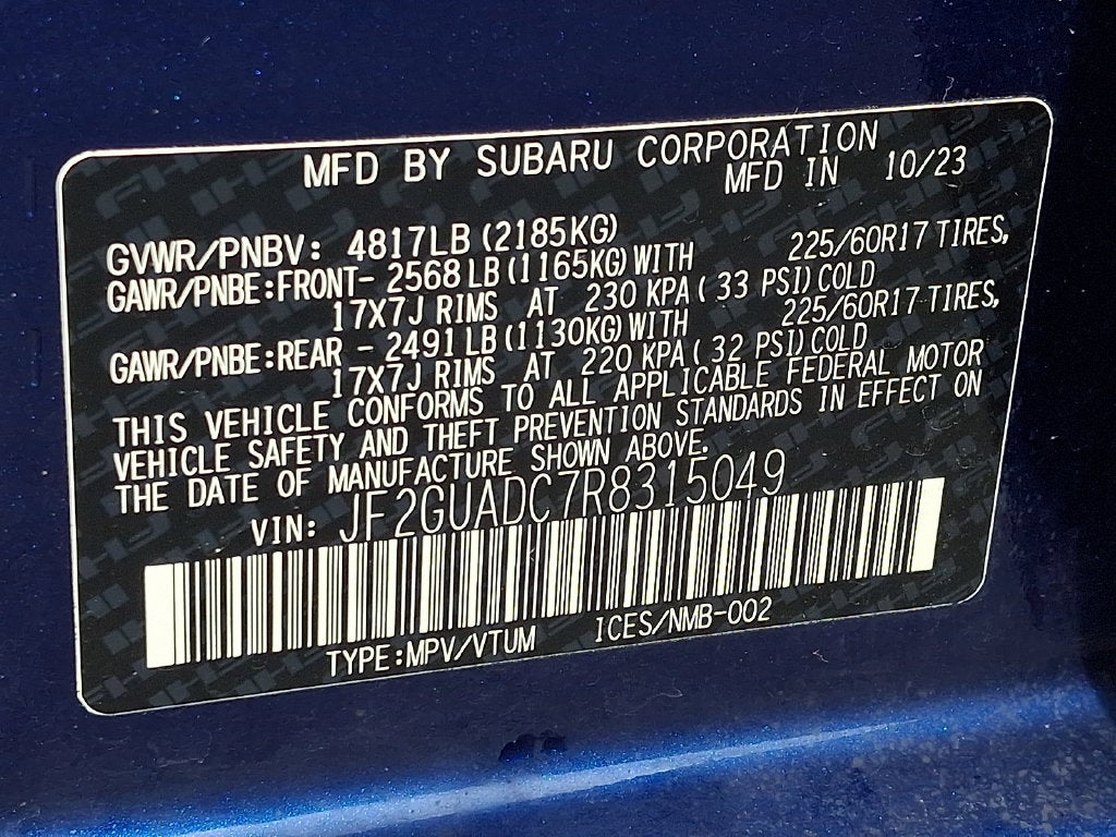 2024 Subaru Crosstrek Premium