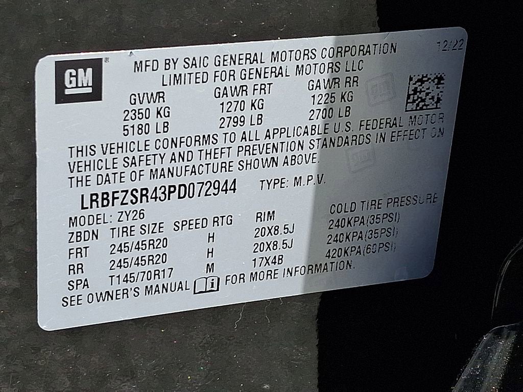 2023 Buick Envision Avenir