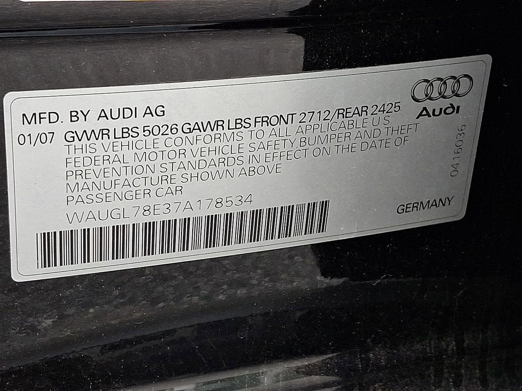 2007 Audi S4 Base