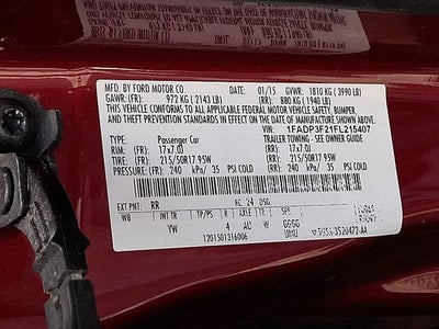 2015 Ford Focus SE