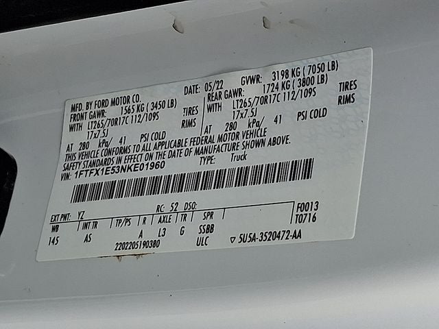 2022 Ford F-150 XL