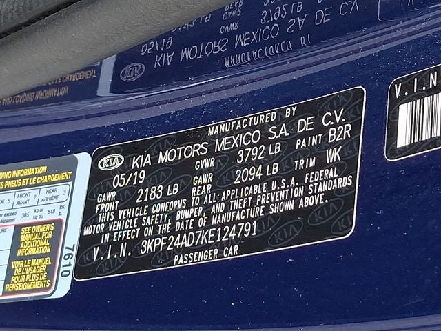 2019 Kia Forte LXS