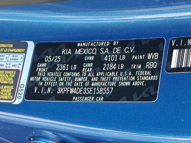 2025 Kia K4 GT-Line
