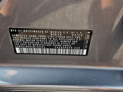 2020 Volkswagen Jetta 1.4T S