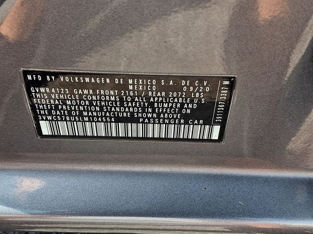 2020 Volkswagen Jetta 1.4T S