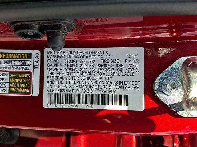 2021 Honda CR-V Special Edition