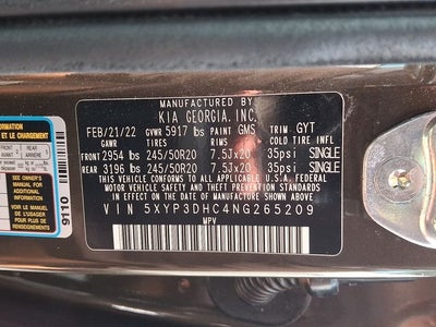 2022 Kia Telluride EX