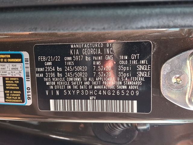 2022 Kia Telluride EX