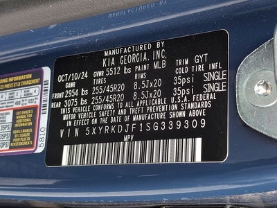 2025 Kia Sorento X-Line SX