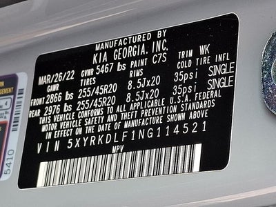 2022 Kia Sorento SX