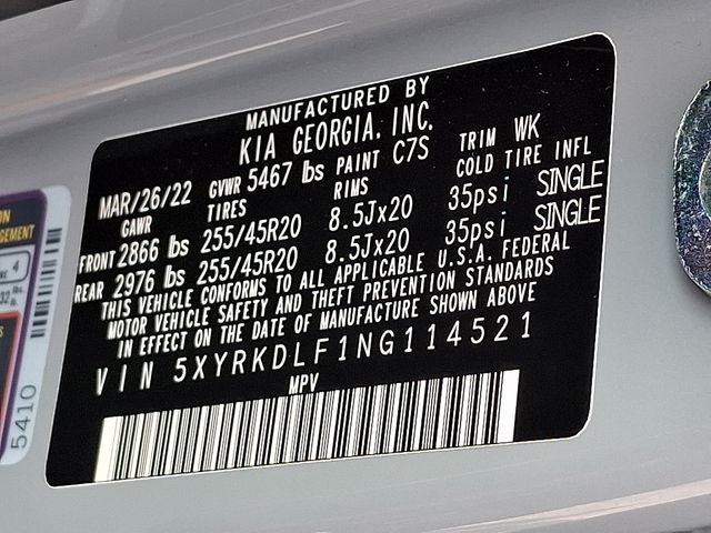 2022 Kia Sorento SX