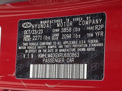 2024 Hyundai Elantra SEL