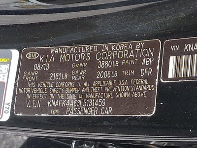 2014 Kia Forte LX