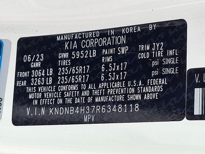 2024 Kia Carnival LX
