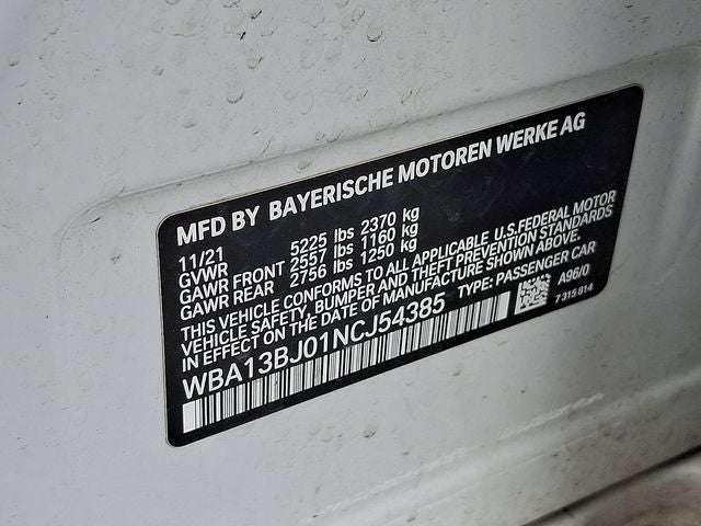 2022 BMW 5 Series 530i xDrive