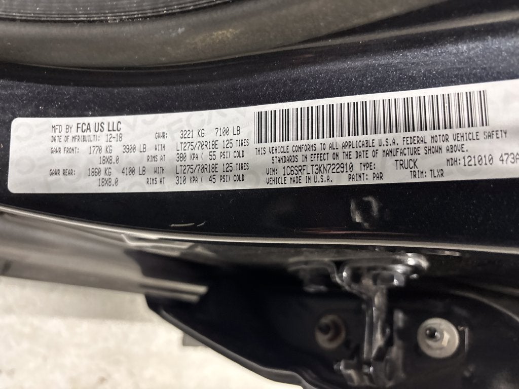 2019 RAM 1500 Rebel
