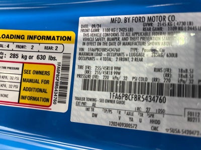 2024 Ford Mustang GT