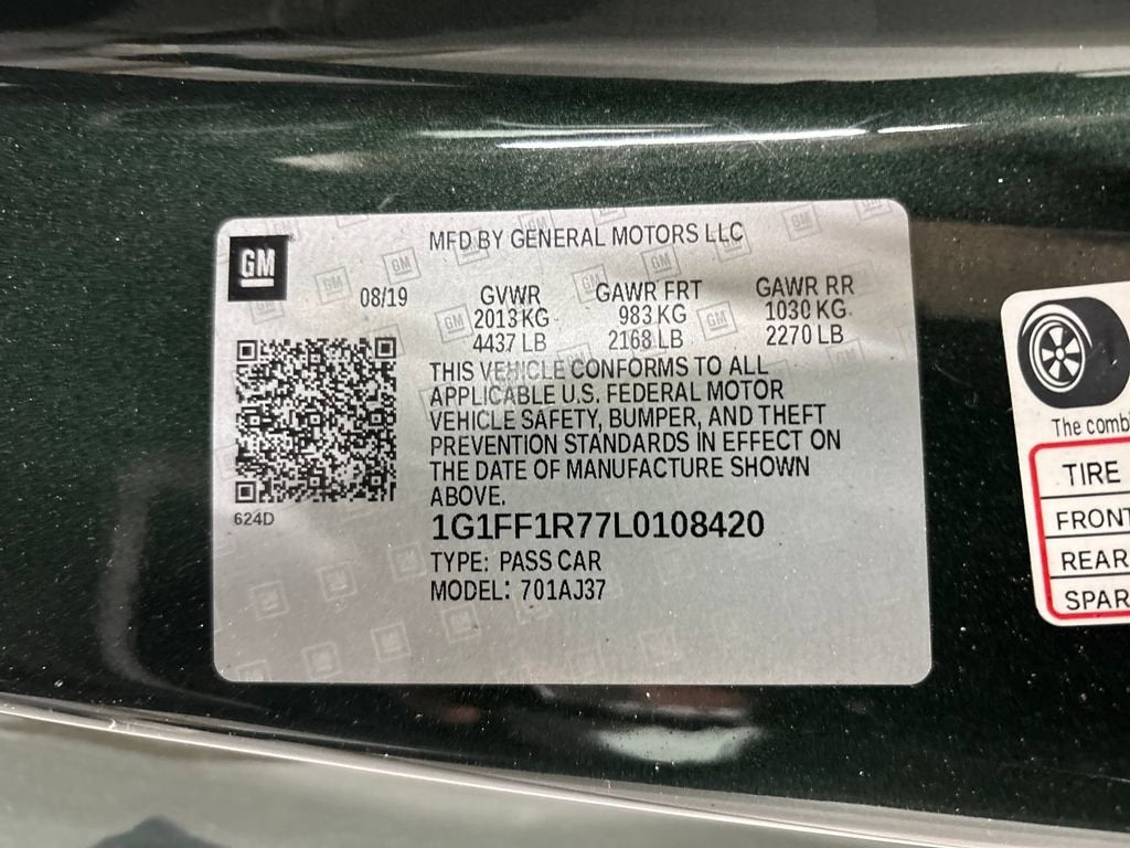 2020 Chevrolet Camaro LT1