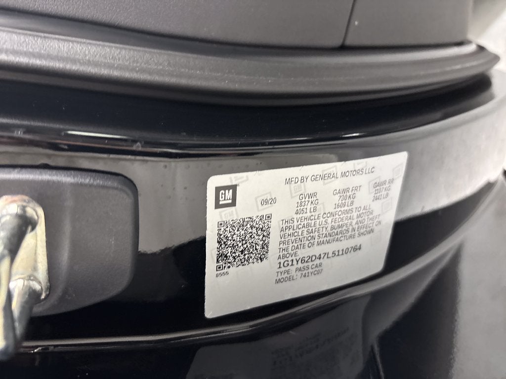 2020 Chevrolet Corvette Stingray 1LT