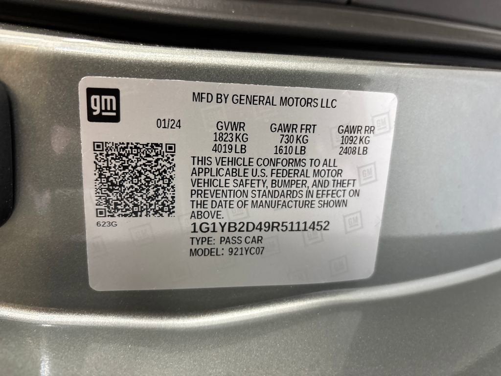 2024 Chevrolet Corvette Stingray 2LT