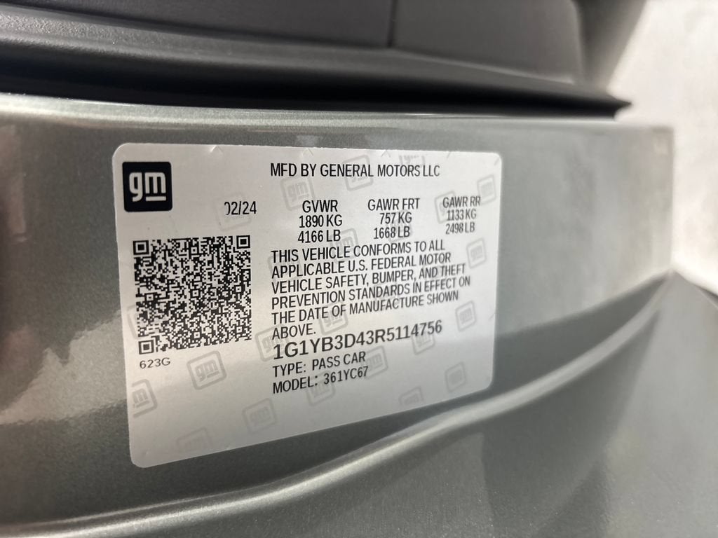 2024 Chevrolet Corvette Stingray 2LT