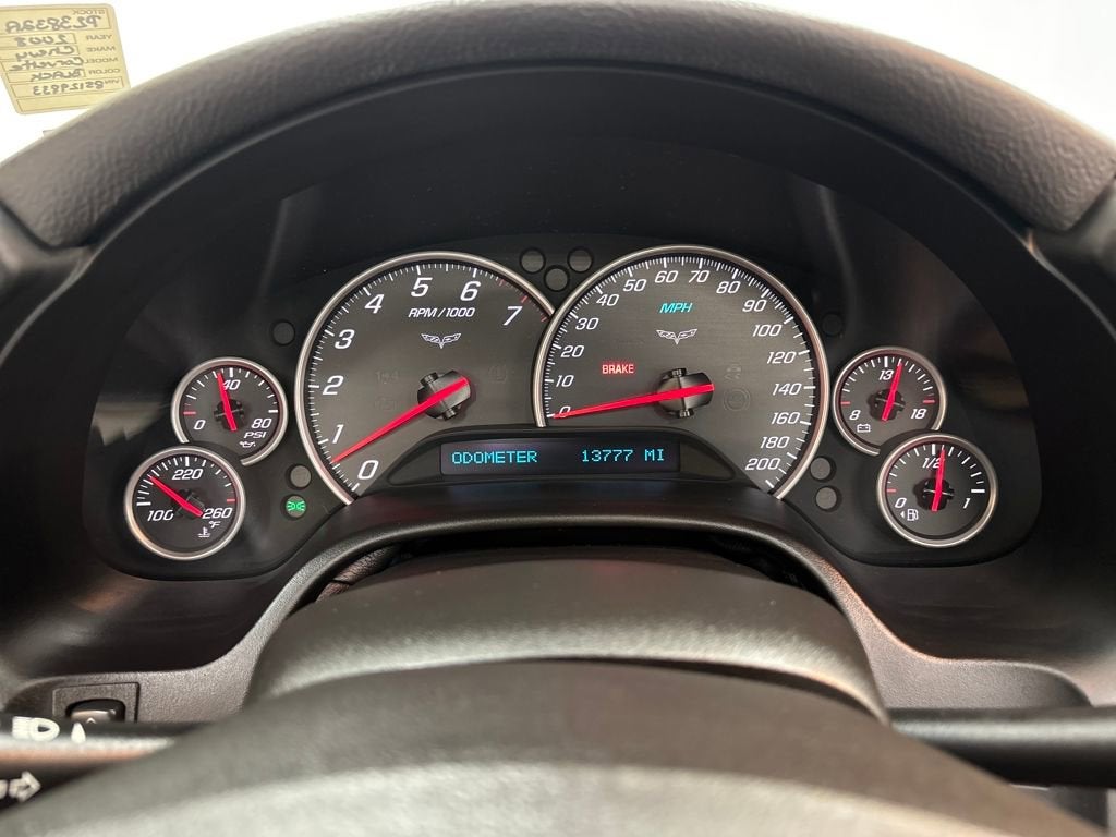 2008 Chevrolet Corvette 2dr Conv