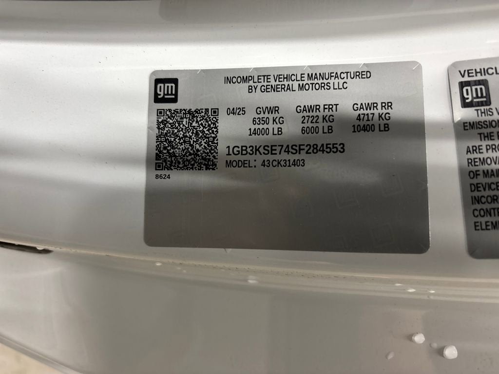 2025 Chevrolet Silverado 3500 HD Chassis Cab Work Truck