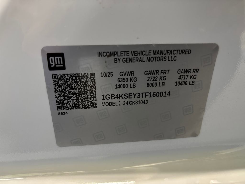2026 Chevrolet Silverado 3500 HD Chassis Cab Work Truck