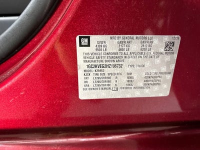 2017 Chevrolet Silverado 2500 HD LT