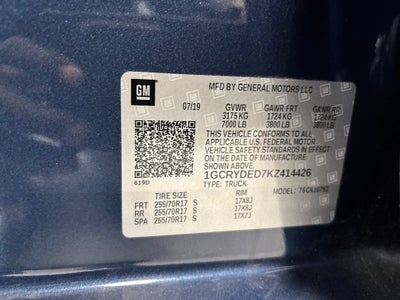 2019 Chevrolet Silverado 1500 LT