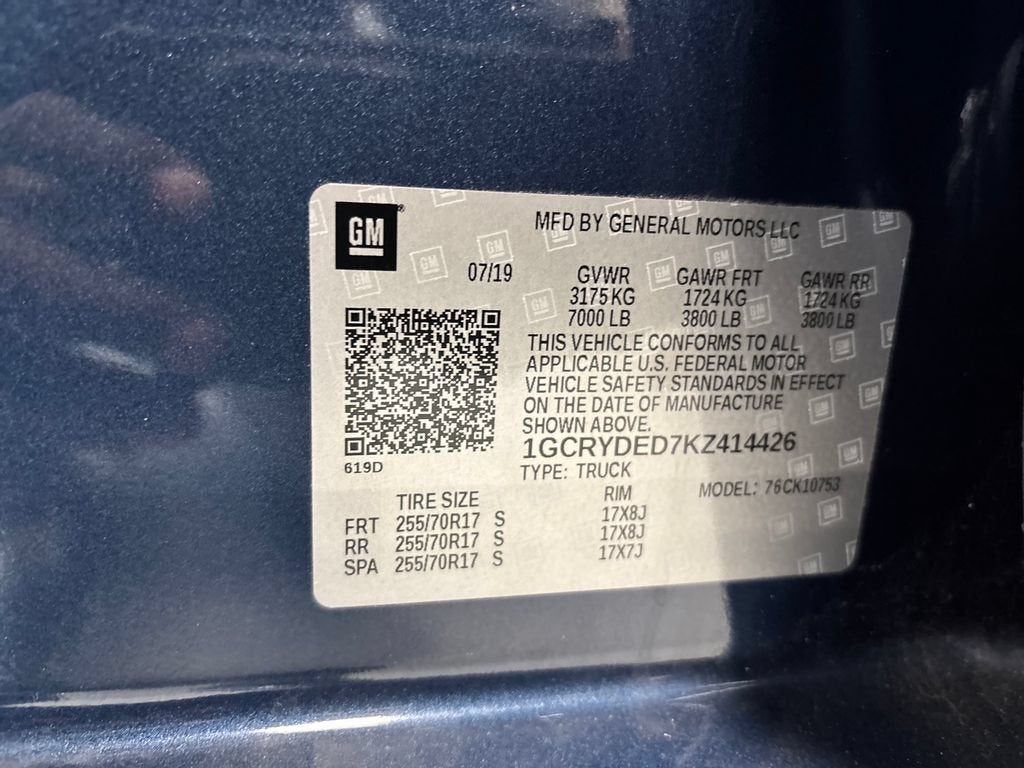 2019 Chevrolet Silverado 1500 LT