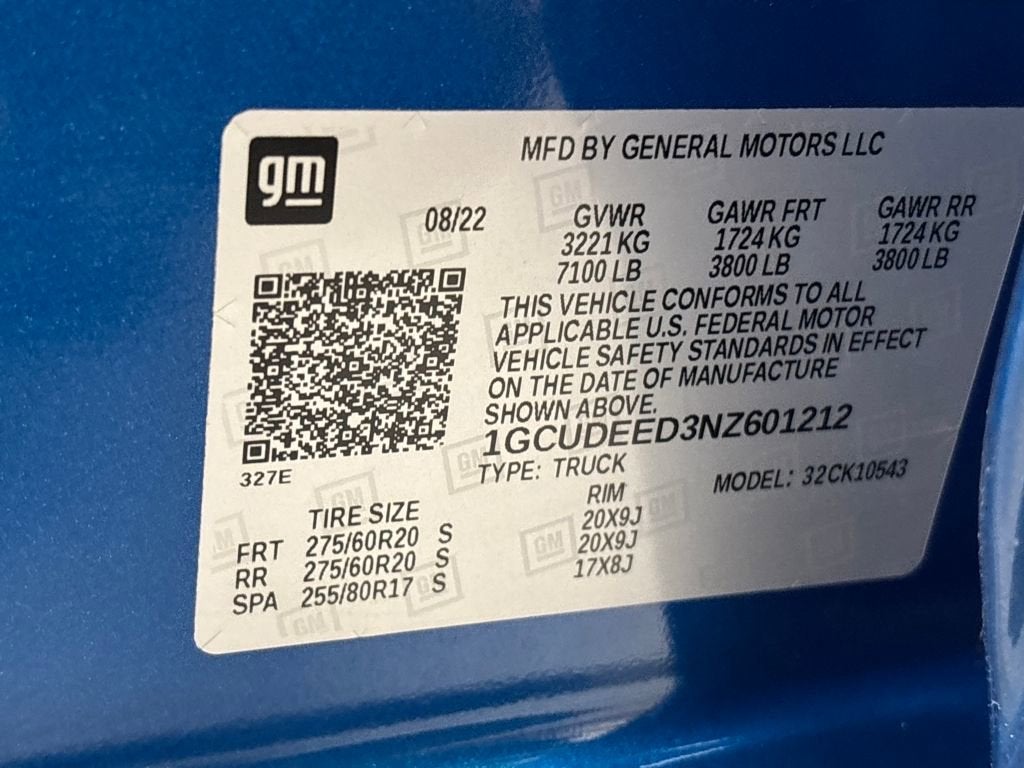 2022 Chevrolet Silverado 1500 RST