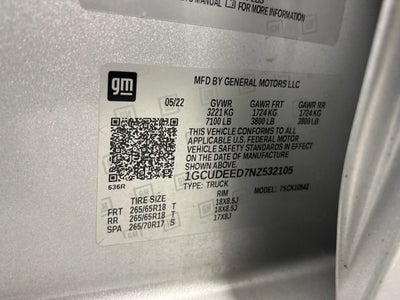 2022 Chevrolet Silverado 1500 RST