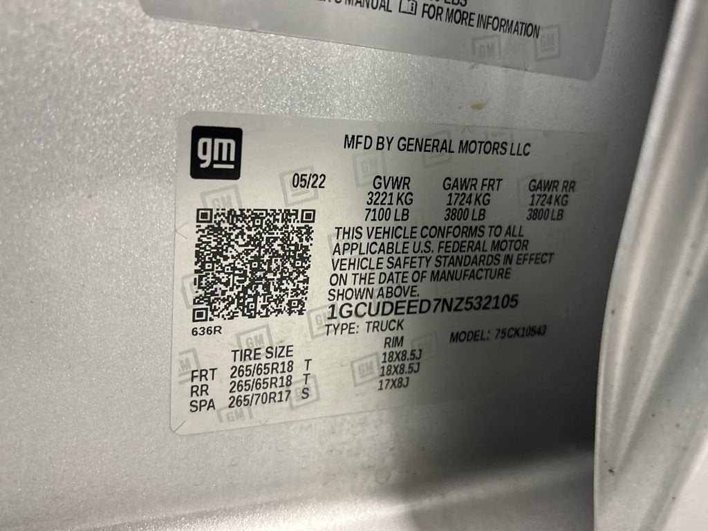 2022 Chevrolet Silverado 1500 RST