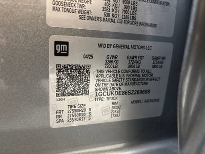 2025 Chevrolet Silverado 1500 LT