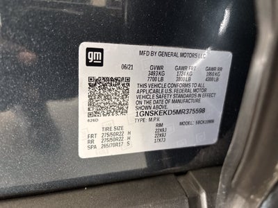 2021 Chevrolet Suburban RST