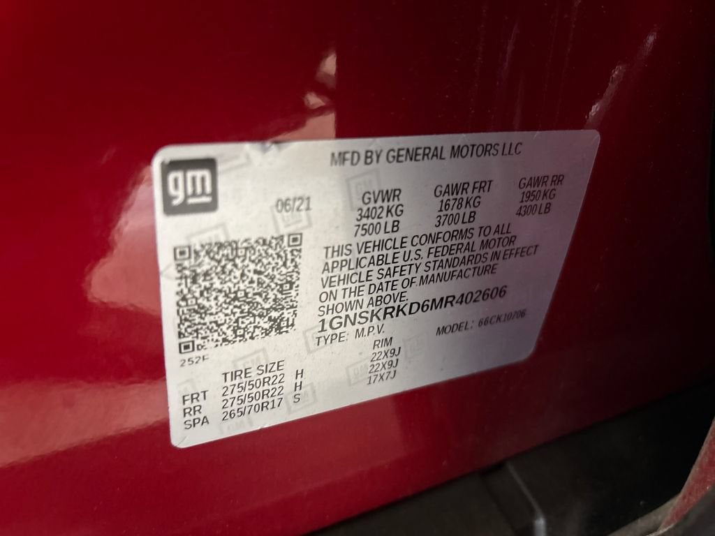 2021 Chevrolet Tahoe RST