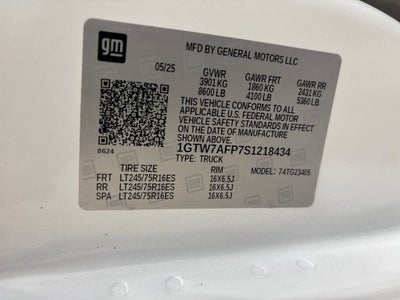 2025 GMC Savana Cargo Work Van
