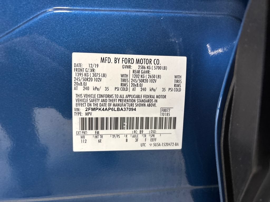 2020 Ford Edge ST