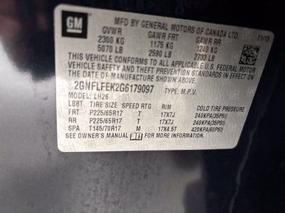 2016 Chevrolet Equinox LT