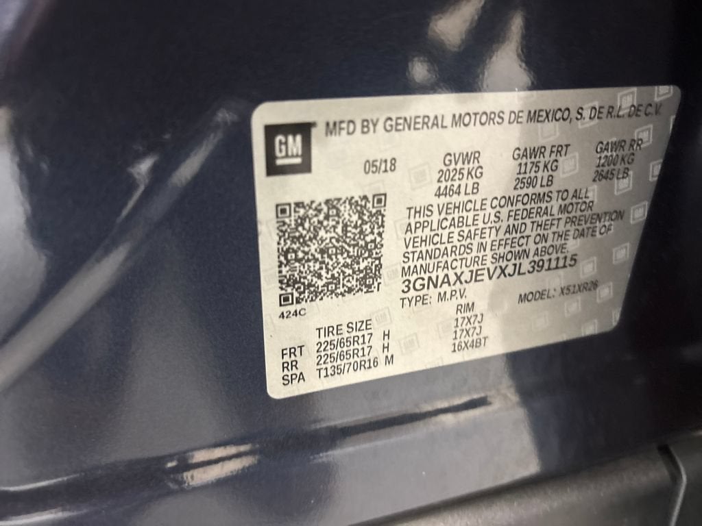 2018 Chevrolet Equinox LT