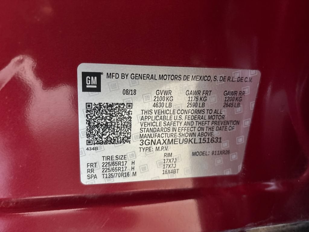 2019 Chevrolet Equinox LT